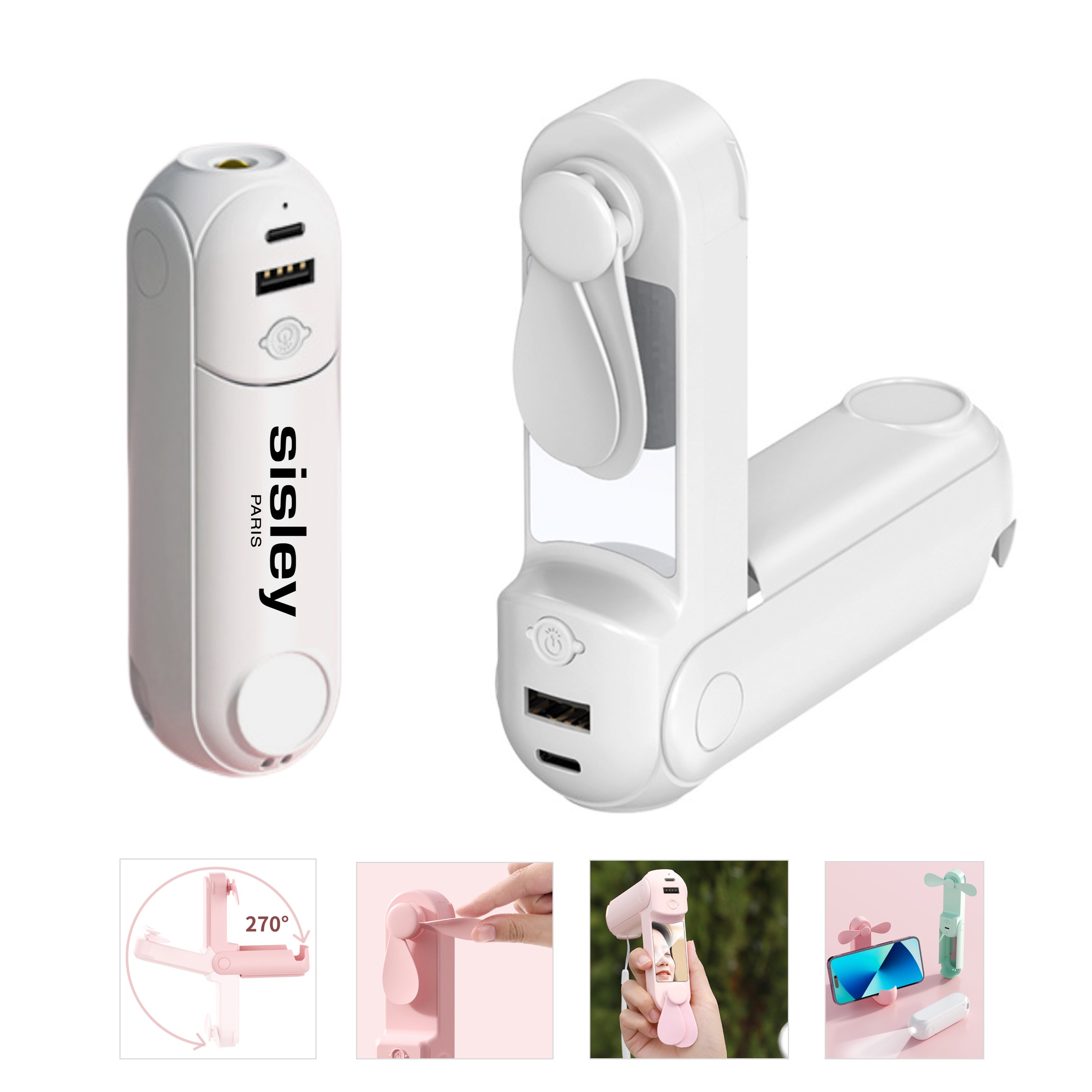 Multi Functional Mini Fan & Power Bank