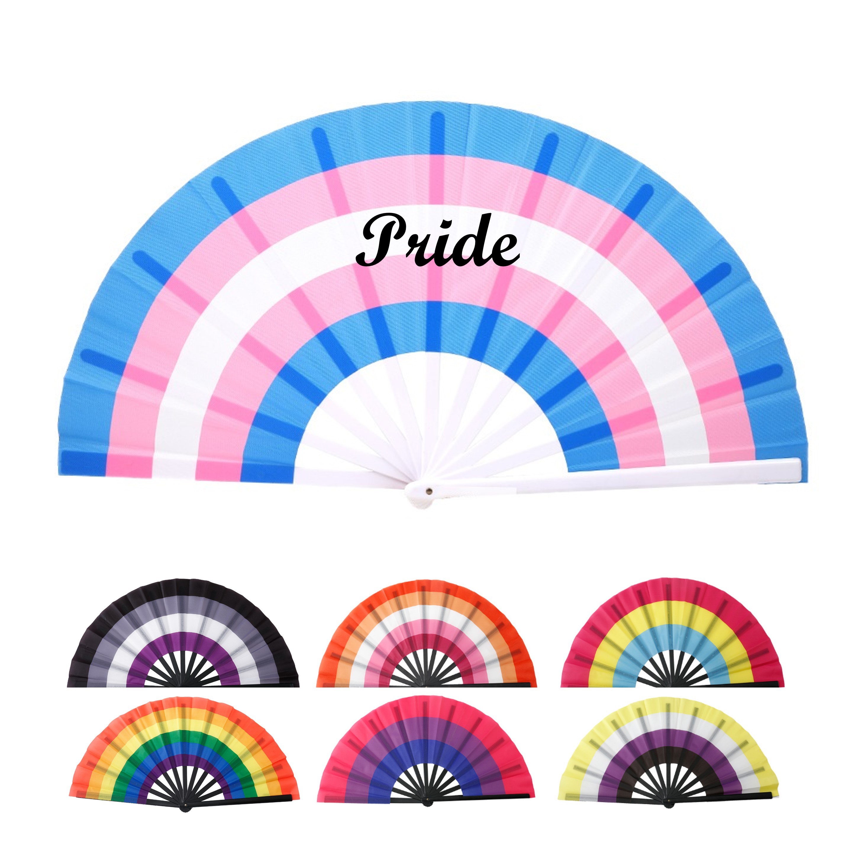 Pride Handheld Folding Fan 13
