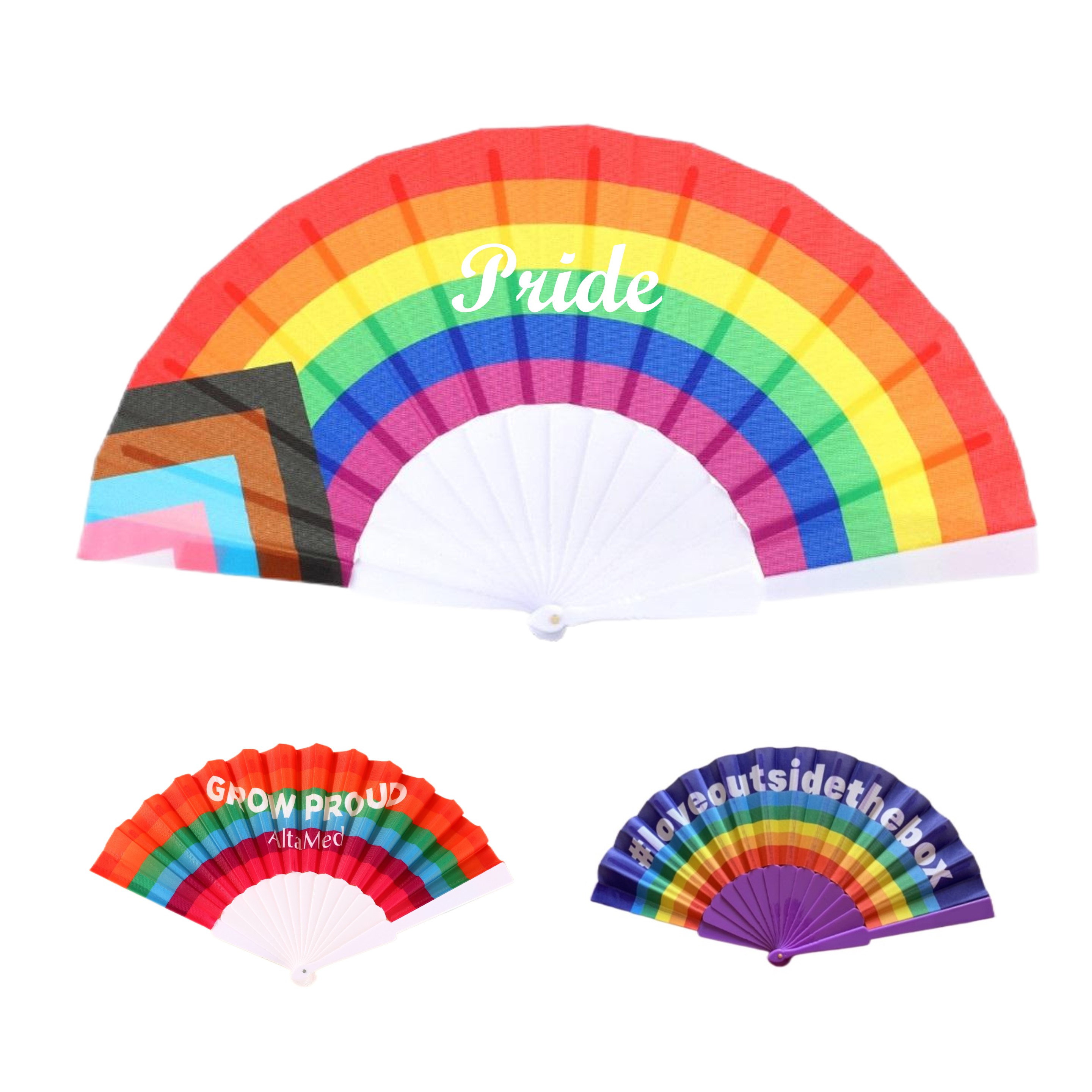 Custom Full Color Handheld Folding Fan 9