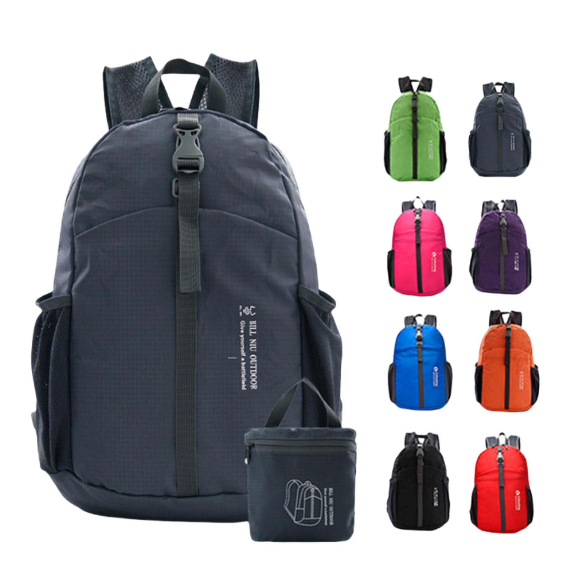 Lightweight Folding Packable Backpack