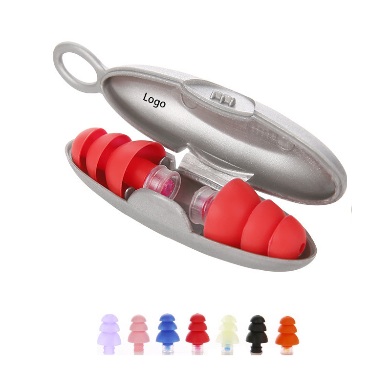Three-Layer Silicone Noise Cancelling Earplugs