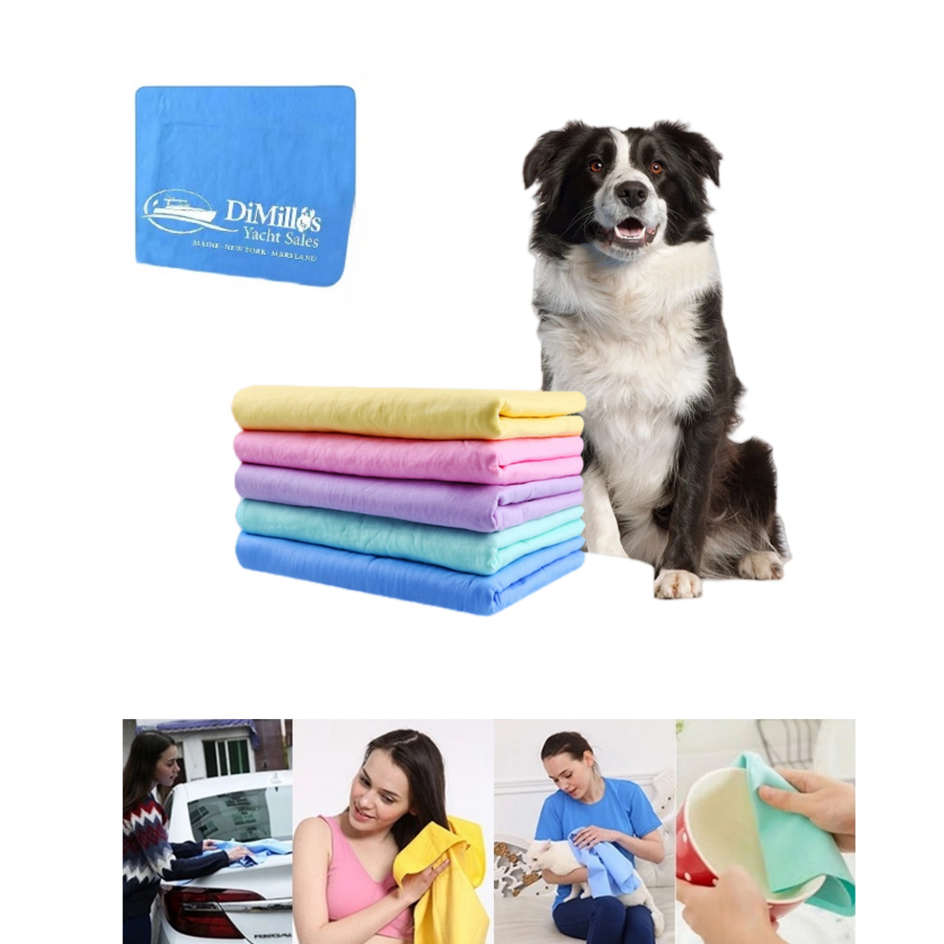 Water Absorbent Instant Drying Shammy Towels