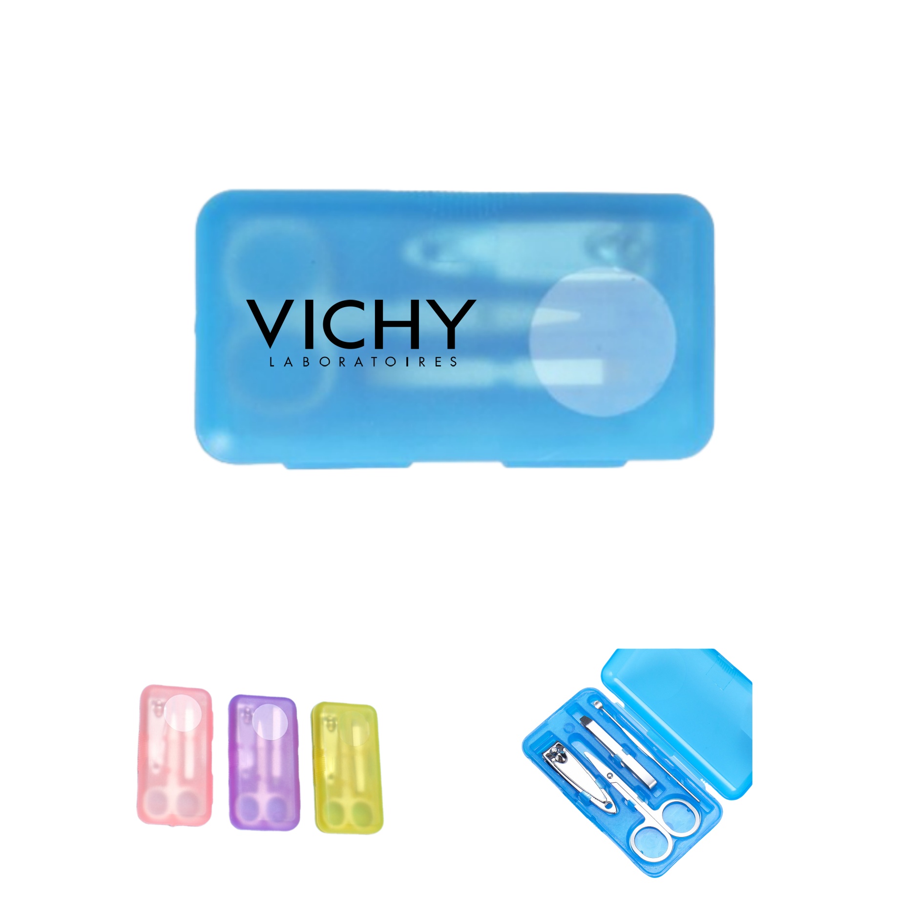 Professional 4 Pieces Manicure Set with Transparent Case