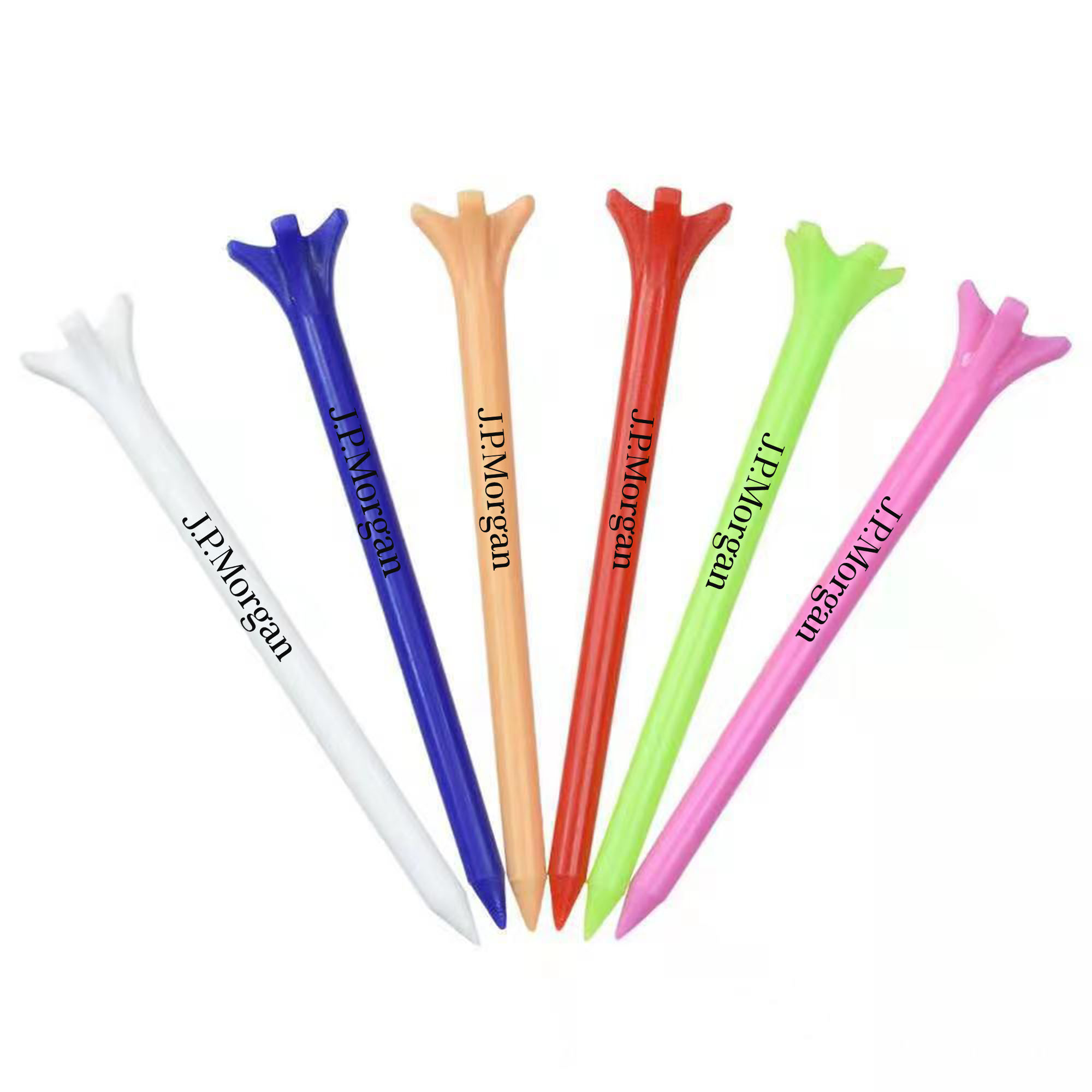 Plastic Golf Tees 2-3/4