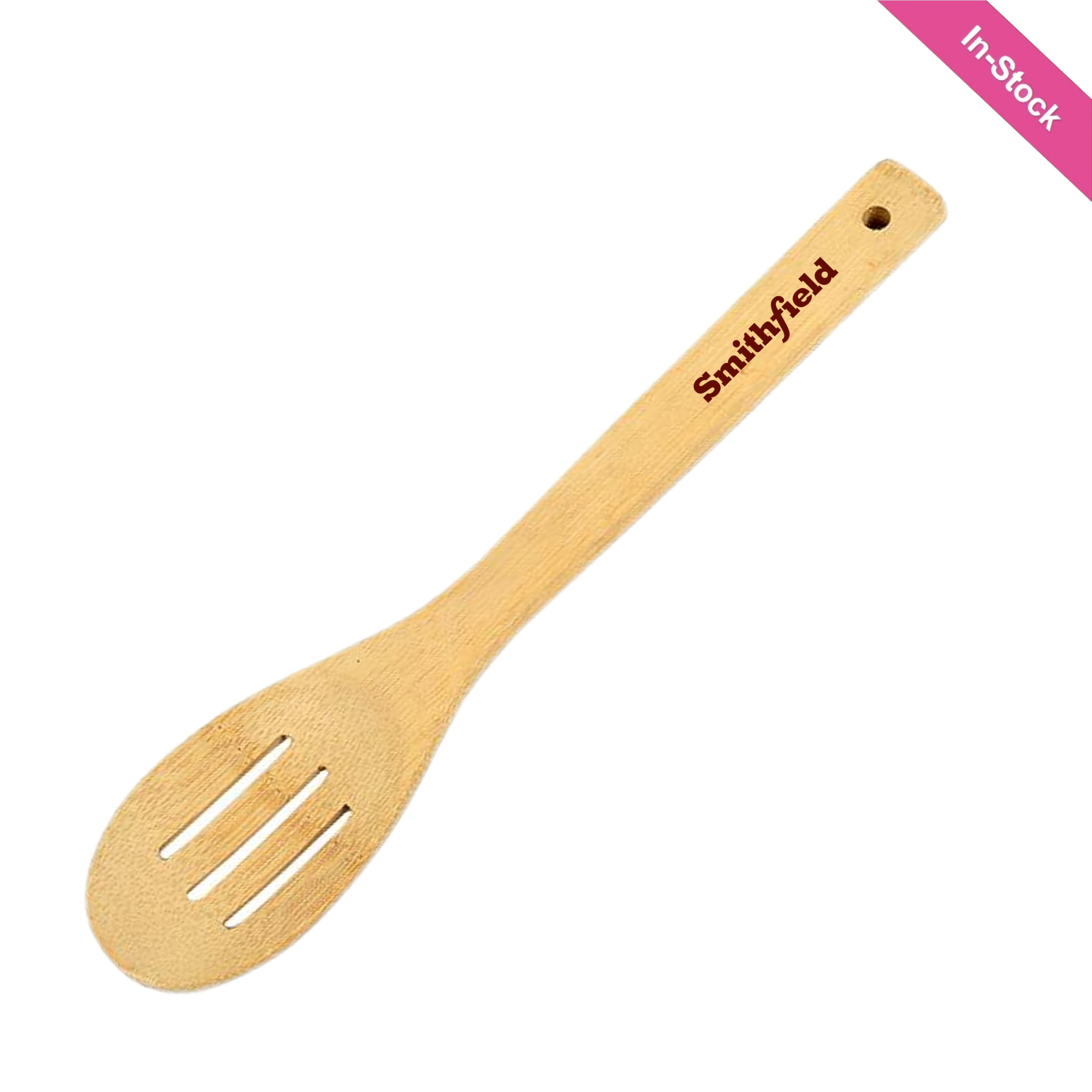 Bamboo Slotted Spoon 12