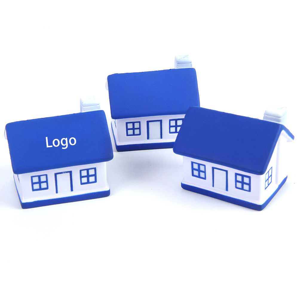 Mini House Squeeze Toy Stress Reliever