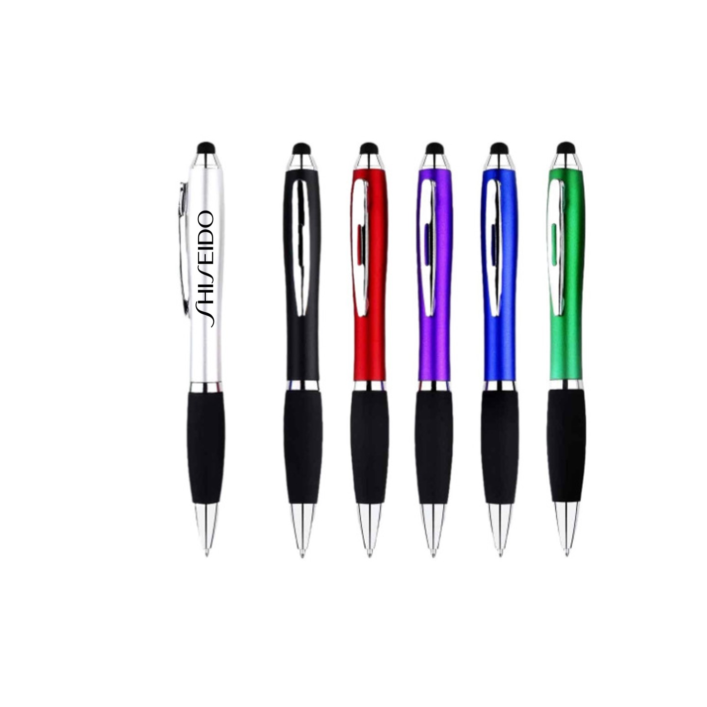 Nash Ballpoint Stylus Pen With Black Grip - OCEAN