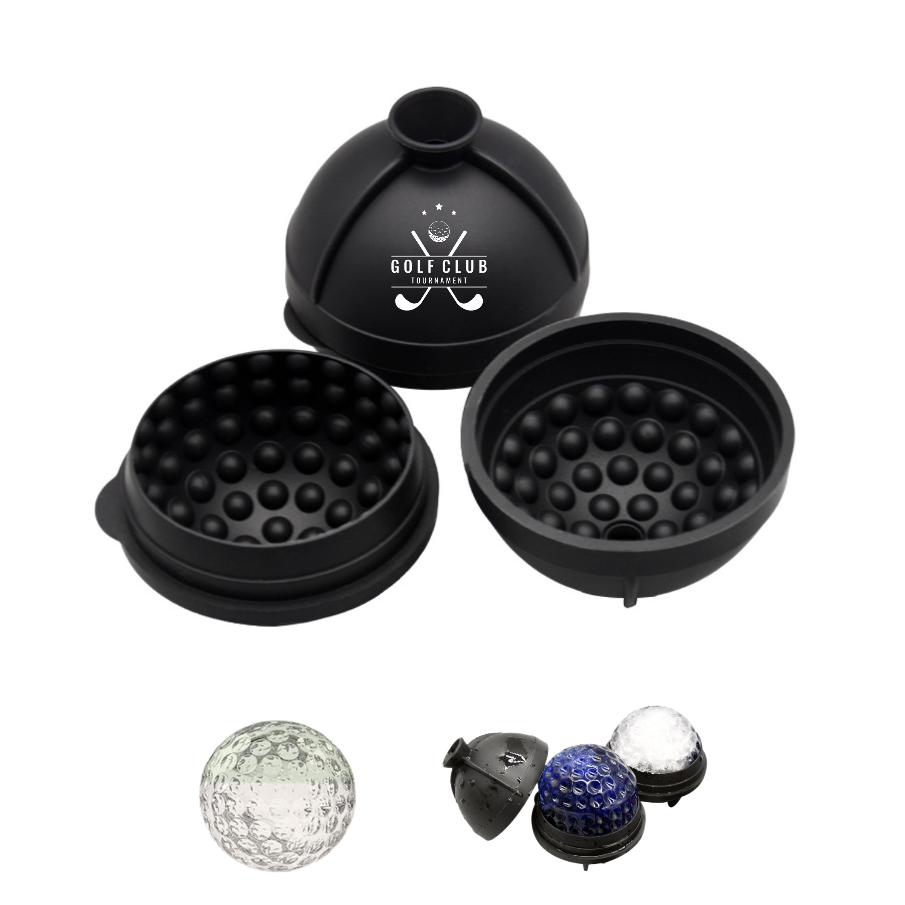 Golf Ball Ice Mold 2 3/8