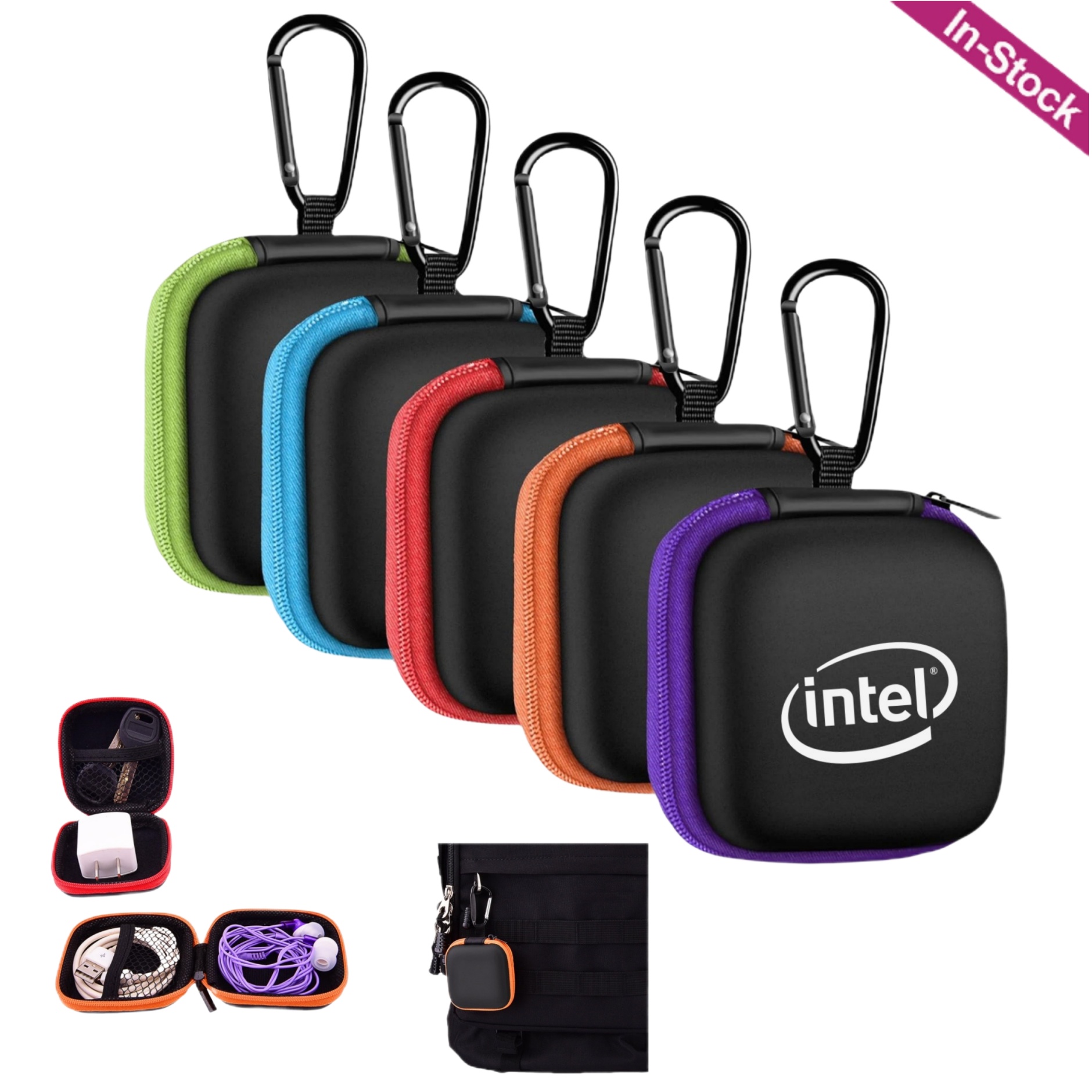 EVA Tech Organizer Case with Carabiner