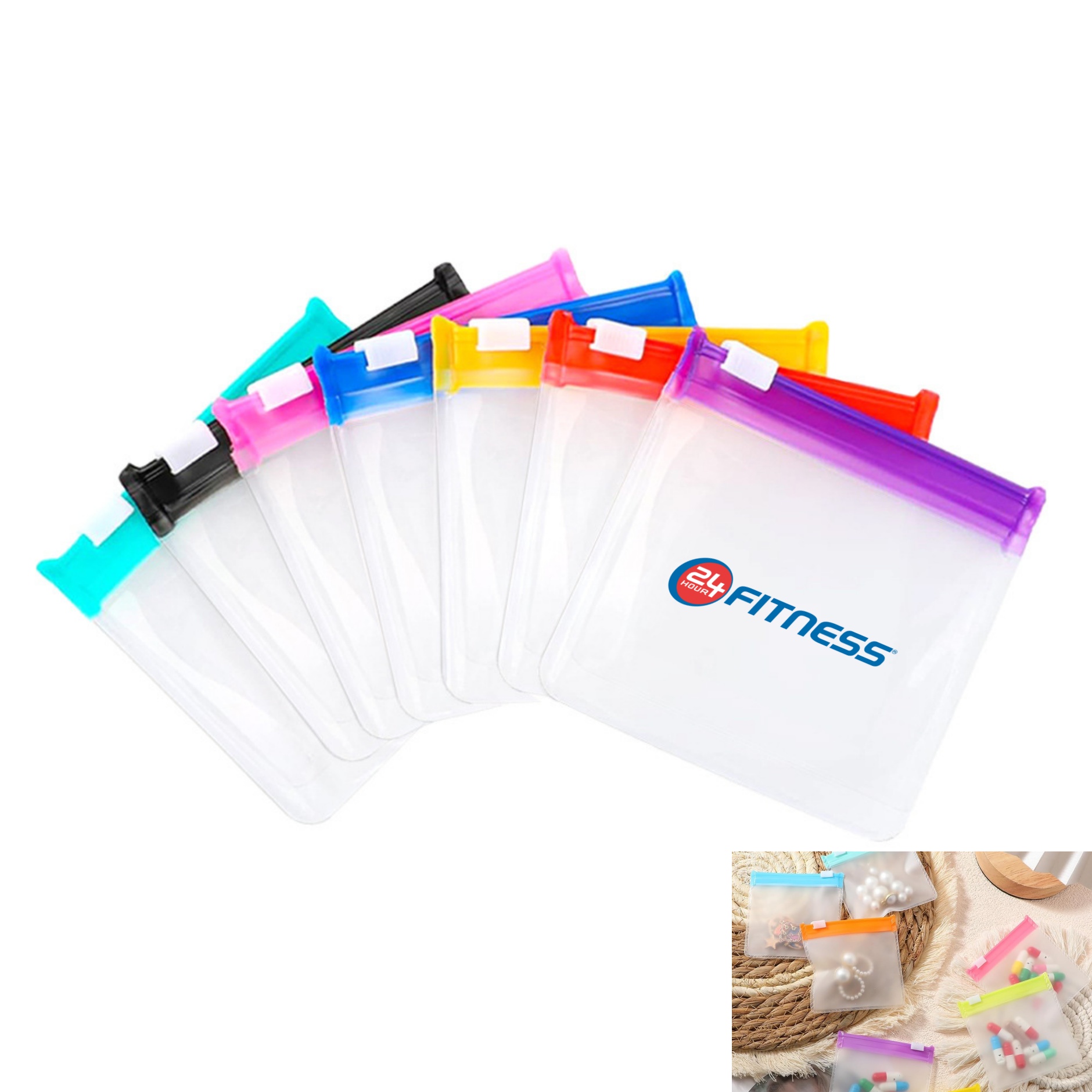 Reusable Travel Pill Pouches