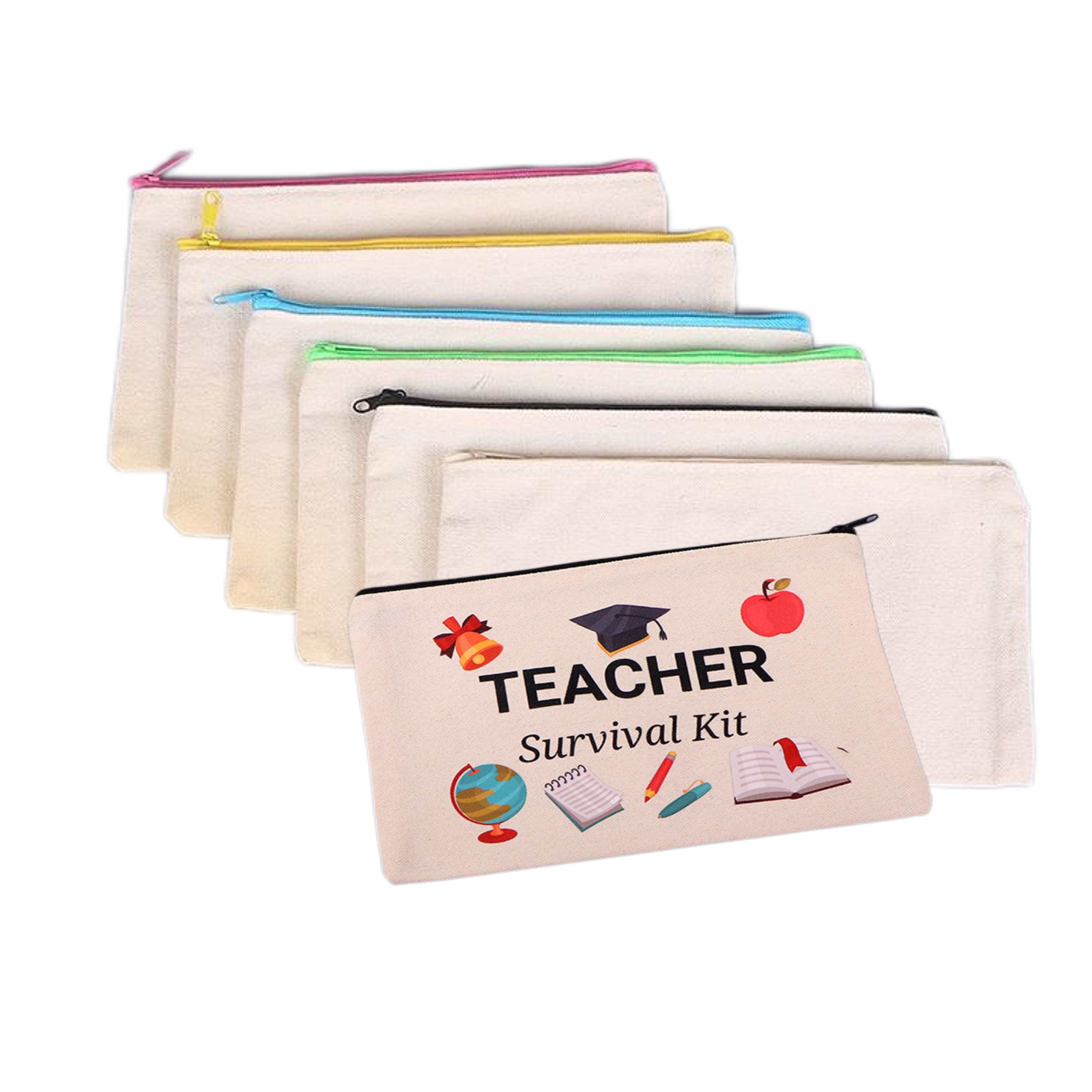Canvas Pencil Pouch