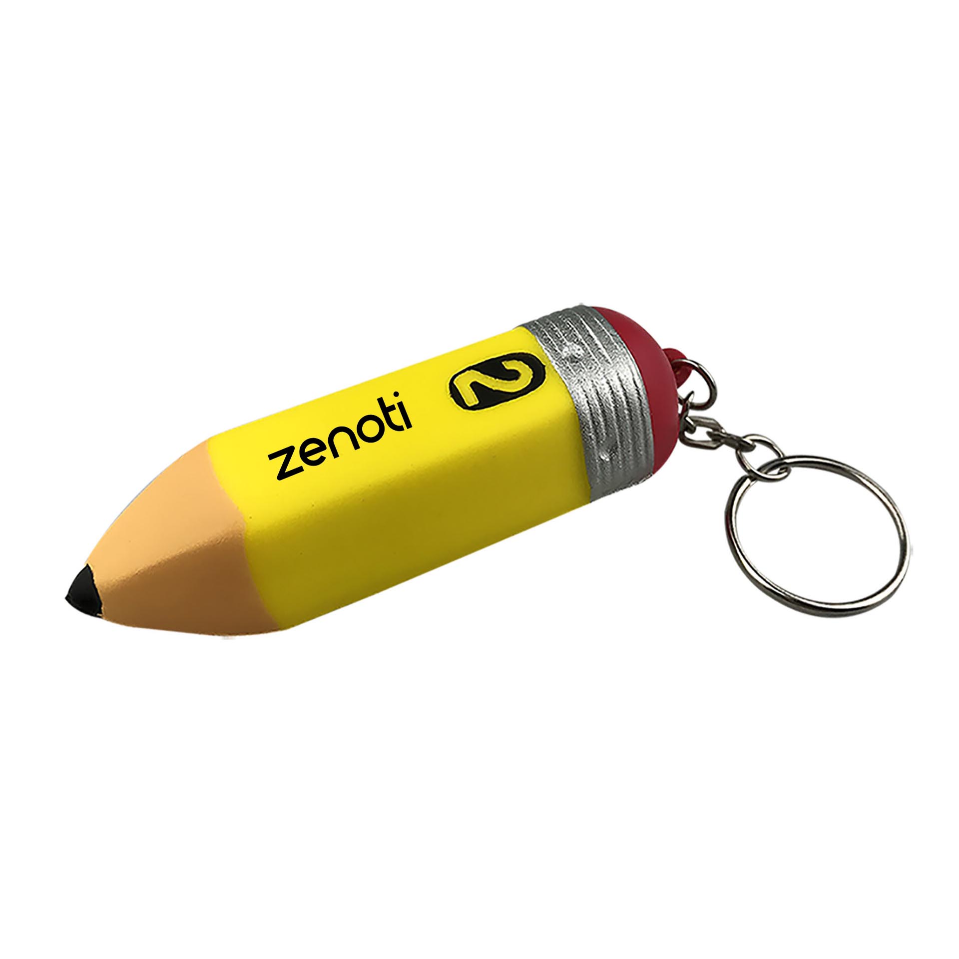 Pencil Stress Reliever with Keychain